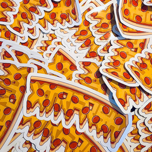 XTRFRSH OG drip logo as a pizza.